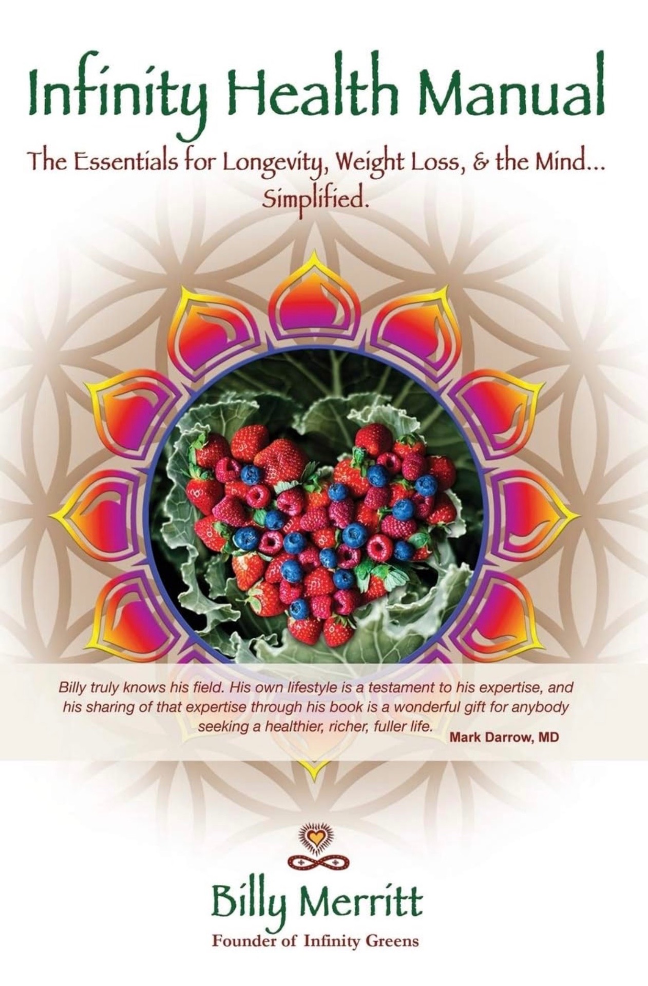 Cover of The Infinity Health Manual by Billy Merritt